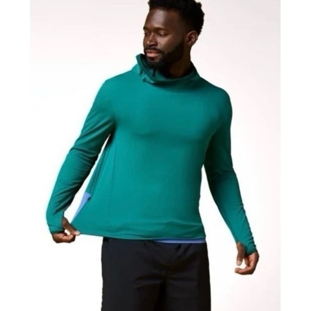 Cotopaxi Men's Sombra Sun Hoodie S Malachite UPF 50+ Lightweight Hiking NWT